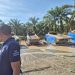 Petugas Polres Tebo meninjau lokasi dugaan penambangan emas tanpa izin (PETI) di Kecamatan Sumay, Kabupaten Tebo, Rabu (7/1/2026) (Dok. Humas)