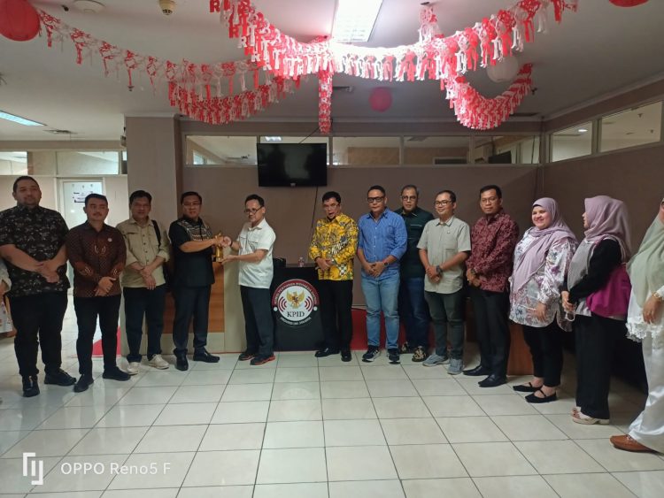 Rombongan Komisi I DPRD Provinsi Jambi melakukan kunjungan kerja ke KPID DKI Jakarta, Selasa (21/1/2026), (Dok. Humas)