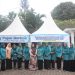 Pengurus TP PKK Provinsi Jambi bersama Dharma Wanita Persatuan BKD Provinsi Jambi berfoto di Pojok Berkah usai pelaksanaan program Jumat Berkah (Dok. Stepanus)