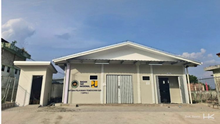 Fasilitas Satuan Pelayanan Pemenuhan Gizi (SPPG) yang dibangun PT Hutama Karya (Persero) sebagai bagian dari dukungan terhadap Program Makan Bergizi Gratis di sejumlah daerah. (Dok. Humas HK)