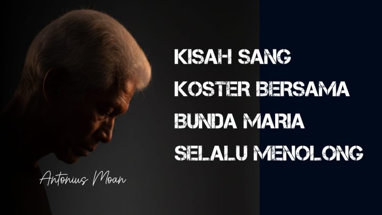 Antonius Moan Boroek, koster Paroki St. Teresia Jambi, dikenang sebagai sosok pelayan Gereja yang setia mengabdikan hidupnya dalam pelayanan iman dan devosi kepada Bunda Maria. (Dok. Jejaring Komsos Paroki)
