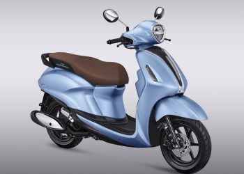 Skutik Yamaha Grand Filano Hybrid tampil dengan pilihan warna terbaru yang dipasarkan di Jambi (Dok. Yamaha)
