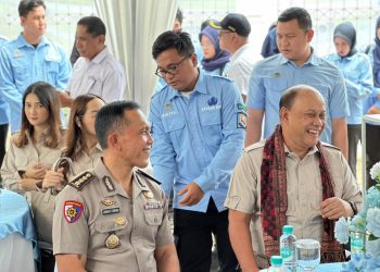 Irwasda Polda Jambi Hadiri Peresmian SPPG Terpencil di Kenali Besar, Lorong RSJ, Provinsi Jambi, Rabu (28/1/2026). (Dok. Nahar)