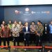 Ketua Dewan Komisioner OJK Mahendra Siregar (tengah) menyampaikan keterangan pers terkait penguatan transparansi dan tata kelola pasar modal di Gedung Bursa Efek Indonesia, Jakarta, Kamis (29/1/2026). (Dok. Humas OJK Jambi)