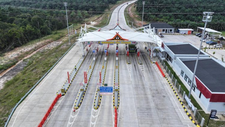 Gerbang Tol Pijoan, Kabupaten Muaro Jambi (Dok. Humas HK)