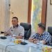Kepala BNN Provinsi Jambi Brigjen Pol. Asep Saepudin bersilaturahmi dengan Plt. Kepala Dinas Pendidikan Provinsi Jambi M. Umar MY membahas kerja sama pencegahan narkoba di lingkungan sekolah, Kamis (30/1/2026). (Dok. Akbar)