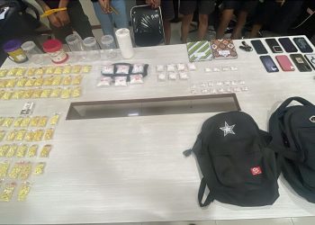 Barang bukti narkotika dan sejumlah barang lainnya yang diamankan Direktorat Reserse Narkoba Polda Jambi dalam pengungkapan 113 kasus narkoba selama Januari 2026. (Dok. Humas)