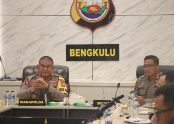 Kegiatan tersebut dilaksanakan Selasa (3/2/2026), mulai pukul 09.30 WIB hingga selesai, bertempat di Ruang Rapat Kapolda Bengkulu. (Dok/yola)