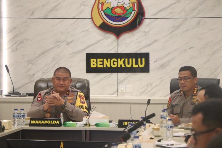 Kegiatan tersebut dilaksanakan Selasa (3/2/2026), mulai pukul 09.30 WIB hingga selesai, bertempat di Ruang Rapat Kapolda Bengkulu. (Dok/yola)