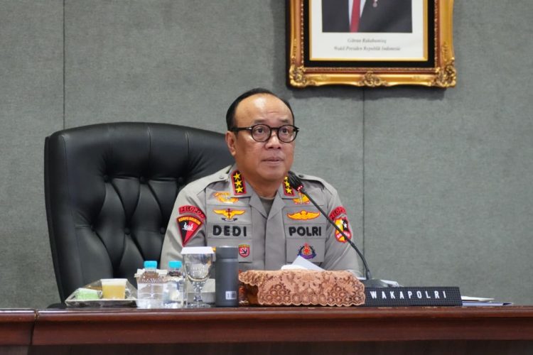 Wakapolri Komjen Pol. Prof. Dr. Dedi Prasetyo. (Dok/Yl)