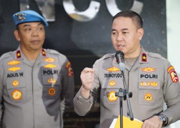 Karo Penmas Divhumas Polri Brigjen Pol Trunoyudo Wisnu Andiko menyampaikan, Putusan dibacakan dalam sidang etik yang berlangsung di Gedung TNCC Mabes Polri, Kamis (19/2/2026). (Dok/Yola)