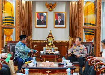 Audiensi Bareng MUI, Kapolri Tekankan Perkuat Sinergitas Jaga NKRI-Wujudkan Indonesia Emas. (Dok/Yola)