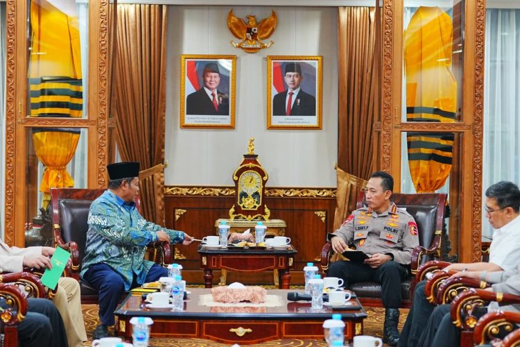 Audiensi Bareng MUI, Kapolri Tekankan Perkuat Sinergitas Jaga NKRI-Wujudkan Indonesia Emas. (Dok/Yola)