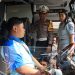Ditlantas Polda Bengkulu Cek Bus PO SAN, Senin (9/2/2206). (Dok/yola)