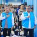 Kapolri Jenderal Listyo Sigit Prabowo menghadiri acara tasyakuran HUT KSPSI ke-53 di Pembangunan Pusdiklat, Sabtu (21/2/2026). (Dok/yola)