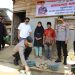 Kapolda Bengkulu Irjen Pol Mardiyono memimpin peletakan batu pertama bedah rumah ke-69 milik warga kurang mampu di Kelurahan Lingkar Barat, Kota Bengkulu, Rabu (25/2/2026). (foto:Yola)