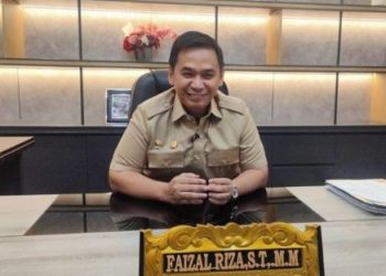 Wakil Ketua DPRD Provinsi Jambi Faizal Riza saat ditemui di ruang kerjanya. (Dok. Stepanus)