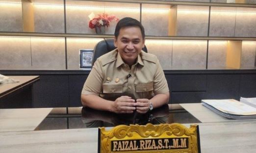 Wakil Ketua DPRD Provinsi Jambi Faizal Riza saat ditemui di ruang kerjanya. (Dok. Stepanus)