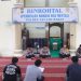 Puluhan personel Polres Tanjung Jabung Barat mengikuti kegiatan Pembinaan Rohani dan Mental (Binrohtal) di Masjid Nur Annisa, Kamis (19/2/2026) (Dok. Nahar)