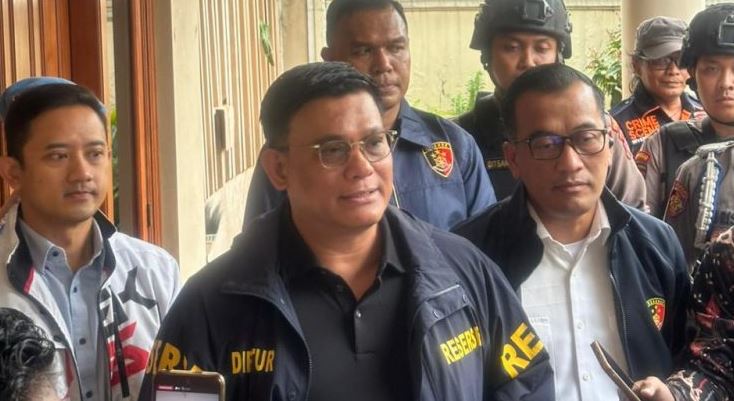 Direktur Tindak Pidana Ekonomi Khusus Bareskrim Polri, Brigjen Pol Ade Safri Simanjuntak, dalam keterangannya Kamis (19/2/2026). (Dok/yola)