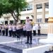 Wakapolda Jambi Brigjen Pol. B. Ali pimpin perdana apel pagi personel di Lapangan Hitam Mapolda Jambi pada Senin (9/2/2026) (dok
 . Nahar)