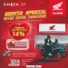 Promo Valentine Deals AHASS Honda Jambi dengan diskon servis 14% (Dok.sinsen)