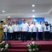 Wagub Sani pada Kukuhkan Pengurus FPRB Provinsi Jambi di Ruang Bulian, Grand  Hotel Jambi, Selasa (10/2/2026).(dok.stepanus)