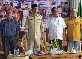 Anggota DPRD Provinsi Bengkulu, H. Suharto, S.E., M.BA., turun langsung menemui masyarakat dalam agenda reses masa persidangan I tahun 2026 di Kota Bengkulu, Kamis (12/2/2026). (Dok/yola)