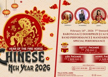 Banner Promo Chinese New Year 2026 bertema Year of The Fire Horse (Dok. Yello)