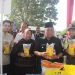 Wakil Gubernur Jambi Abdullah Sani (tengah) bersama jajaran saat membuka Gerakan Pasar Murah Serentak Provinsi Jambi di Citraland NGK, Kota Jambi, Jumat (13/2/2026) (Dok, Erit)