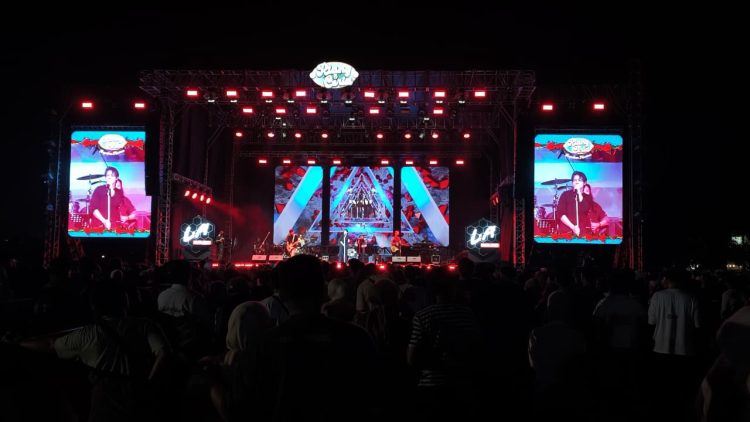 Suasana konser musik Riang dan Ceria Lapangan Bandara Lama, Kota Jambi (Dok Stepanus)