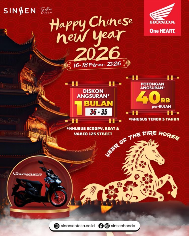 Banner Promo spesial Imlek 2026 dari PT Sinar Sentosa Primatama (Dok.Sinsen)