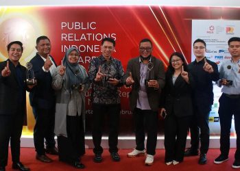 Pertamina Hulu Rokan Zona 1 dan bagian wilayah kerjanya, Pertamina EP Lirik, Pertamina EP Jambi dan PHE NSO meraih total lima penghargaan di ajang PRIA 2026 (Dok. FJM)
