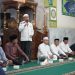 Gubernur Jambi Al Haris menyampaikan sambutan saat Safari Ramadan 1447 H di Masjid Nurusa’adah, Kelurahan Pijoan, Kabupaten Muaro Jambi, Sabtu (21/2/2026) malam (Dok. Erit)
