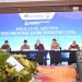 TPID Provinsi Jambi bersama Bank Indonesia dan unsur Forkopimda mengikuti High Level Meeting Semester I 2026 guna membahas strategi menjaga stabilitas pasokan dan harga pangan menjelang Ramadan dan Idul Fitri 2026. (Dok. Humas)