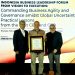 Presiden Direktur JNE Mohamad Feriadi Soeprapto (tengah) menerima penghargaan Indonesia Best CEO 2025 dalam ajang Indonesia Business Leadership Forum yang diselenggarakan SWA Media Group di Hotel Shangri-La, Jakarta, Kamis (26/2/2026). (Dok. Anas Humas)