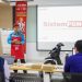 Salah satu peserta Festival Vokasi Satu Hati 2026 memaparkan materi di hadapan dewan juri pada ajang tingkat nasional yang digelar di Astra Honda Motor Safety Riding and Training Center, Deltamas, Jawa Barat,(Dok. Sinsne)