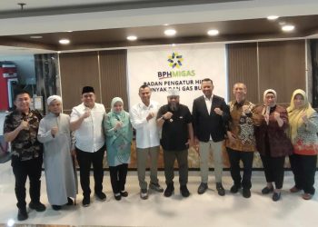 Pemerintah Provinsi Bengkulu melakukan audiensi resmi dengan BPH Migas di Jakarta, Selasa (24/2/2026). (Dok/yola)