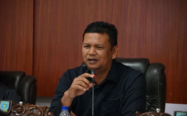 Wakil Ketua DPRD Kota Jambi, Naim pada rapat Badan Musyawarah (Banmus) di Ruang Rapat A DPRD Kota Jambi, Sabtu (3/1/2026) (Dok. Stepanus)