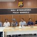 Press Release Pemusnahan Sabu berlangsung di Gedung Ditresnarkoba Polda Bengkulu, Kamis (26/02/2026). (Dok/yola)