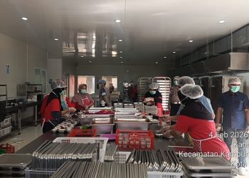 Bidpropam Lakukan Pengecekan dan Pengawasan Pelayanan di SPPG Mabes Polri 3 Polda Bengkulu, Rabu (4/2/2026). (Dok/yola)