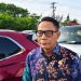 Wakil Ketua DPRD Provinsi Jambi, Samsul Riduan, saat menghadiri kegiatan Gerakan Pangan Murah (GPM) Nasional di kawasan Citraland, Kota Jambi, Jumat (13/2/2026) (Dok. Stepanus)