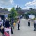 Personel Polres Rejang Lebong melakukan pengamanan di kawasan wisata Tebing Suban, Kecamatan Selupu Rejang, Kamis (26/3/2026) (Dok,. Humas)