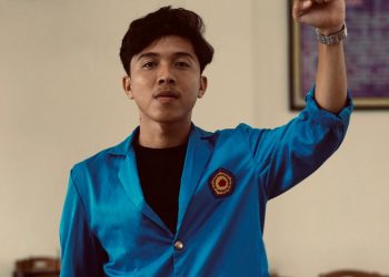Presiden Mahasiswa Unihaz Pajar Pratama Putra. (Foto:Yl)