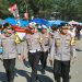 Kapolda Bengkulu Irjen Pol. Mardiyono, S.I.K., M.Si. meninjau langsung Sitkamtibmas di objek wisata di Kota Bengkulu, Senin (23/3/2026). (Dok. Yola)