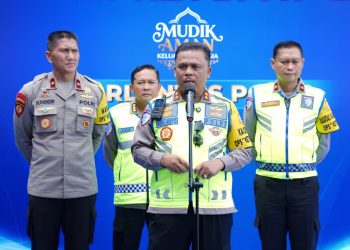Kepala Korps Lalu Lintas (Kakorlantas) Polri Irjen Pol. Drs. Agus Suryonugroho S.H., M.Hum, Minggu (16/3/2026). (Foto:Yl)