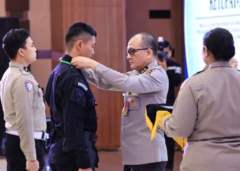 Polri mematangkan persiapan Operasi Ketupat 2026, di Aula Lantai 9 Gedung Bareskrim Polri, Jakarta, Selasa (10/3/2026). (Foto:Yl)