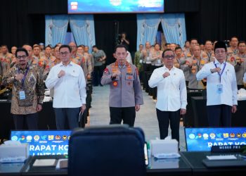 Hal tersebut disampaikan Kapolri dalam rapat koordinasi lintas sektoral Operasi Ketupat 2026 di Gedung PTIK, Jakarta Selatan, Senin (2/3/2026). (Dok/yl)