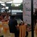 Ketua FJM Jambi, Mursyid Sonsang menyampikan kata sambutan pada kegiatan buka puasa bersama Forum Jurnalis Migas (FJM) Jambi di salah satu Hotel di Kota Jambi, Rabu (4/3/2026) sore (Dok. Nahar).