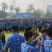 Ribuan pegawai di lingkungan Pemerintah Provinsi Jambi mengikuti kegiatan apel. Pemprov Jambi mencairkan Tunjangan Hari Raya (THR) bagi 6.438 PPPK paruh waktu sebesar Rp1 juta per orang menjelang Lebaran 2026. (Dok. Stepaus)